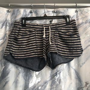 Dark Blue and White Shorts❤️